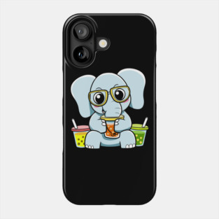 Boba Elephant Phone Case