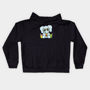Boba Elephant Kids Hoodie
