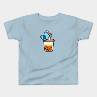 Boba Bird Kids T-Shirt