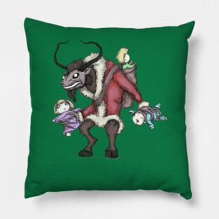Krampus Pillow