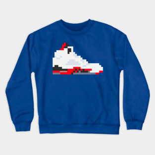 8-bit Jordan 5s Crewneck Sweatshirt