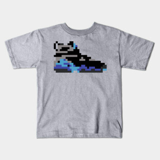8-bit Jordan 8s Kids T-Shirt