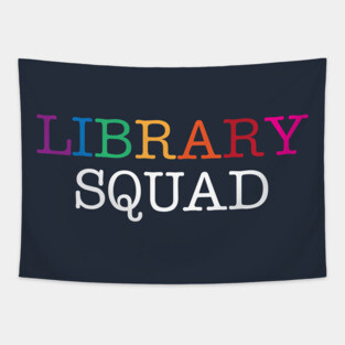 Library Squad Tapestry