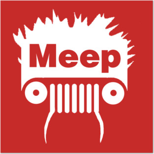 Muppets Beaker Meep Jeep Posters and Art