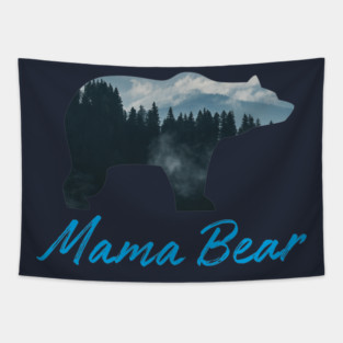 Mama Bear Tapestry