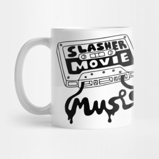 Slasher Movie Music Mixtape Mug