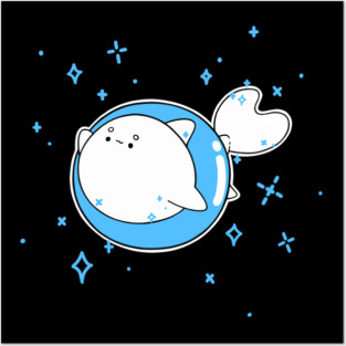 Floatie Whale Shark Posters and Art