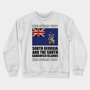 Flag of South Georgia and the South Sandwich Islands Crewneck Sweatshirt