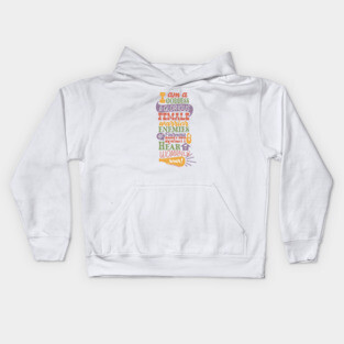 Pawnee Goddess Kids Hoodie