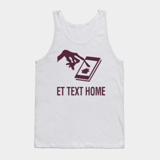 Text Home Tank Top