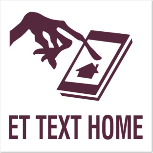 Text Home Posters and Art