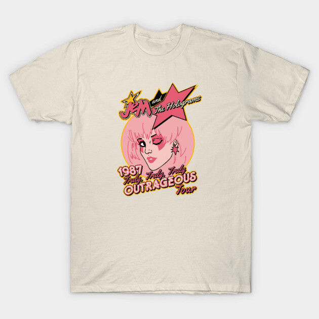 Jem Outrageous Tour T-Shirt by Nazonian
