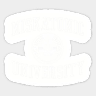 Miskatonic University Sticker