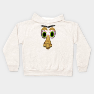 Eyeball person Kids Hoodie