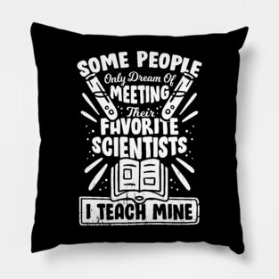 Teaching Science Teacher Gift Pillow