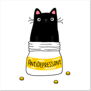 Fur antidepressant Posters and Art
