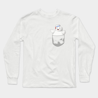 Ghostbusters Pocket Puft Long Sleeve T-Shirt