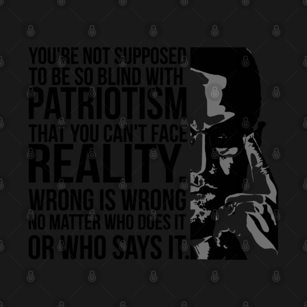 Patriotism vs Reality by UrbanLifeApparel