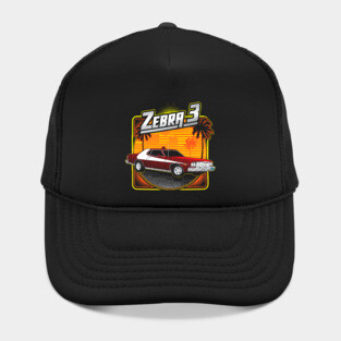 Zebra 3 - Street Machine Hat