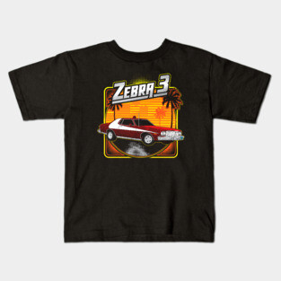 Zebra 3 - Street Machine Kids T-Shirt