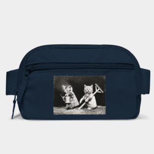 Vintage Gardening Kitties Photo Bag
