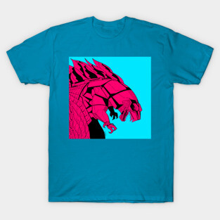 the techno kaiju mechagodzilla T-Shirt