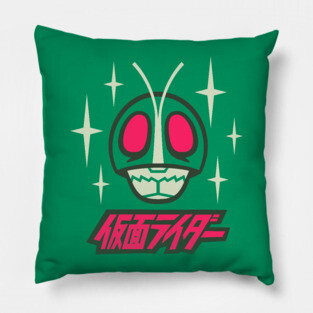 Masked Rider Pillow