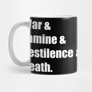 Four Horsemen of the Apocalypse Mug