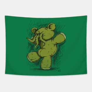 HP Lovecrafts Teddybear Tapestry