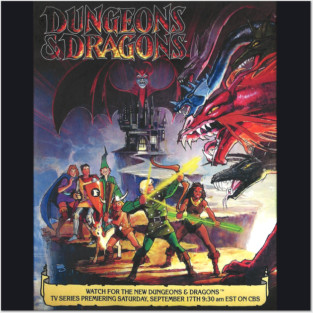Dungeons and Dragons Posters and Art