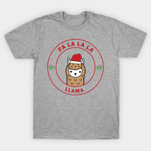 Christmas Llama T-Shirt