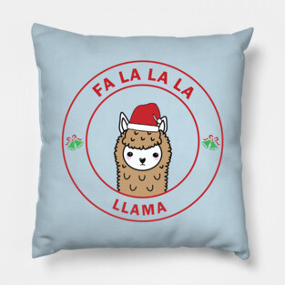 Christmas Llama Pillow