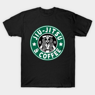 JIU JITSU AND COFFEE - FUNNY BRAZILIAN JIU JITSU T-Shirt