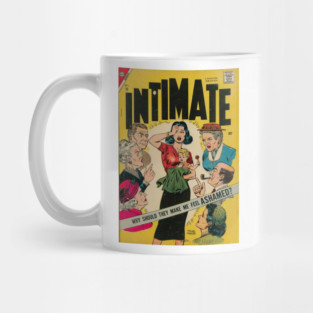 Vintage Romance Comic Book Cover - Intimate Mug