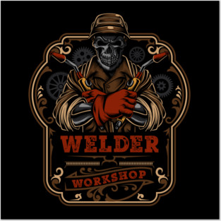 Welder Workshop Posters and Art
