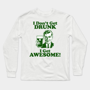 St. Patrick's Day Shirt (vintage distressed look) Long Sleeve T-Shirt