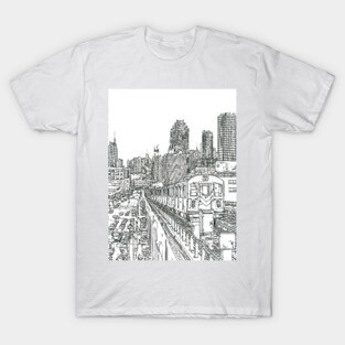 New York City Train T-Shirt
