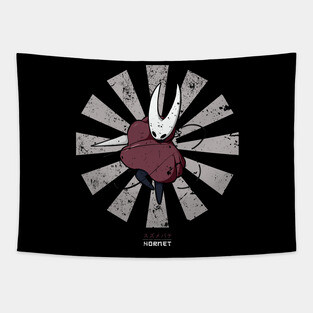 Hornet Retro Japanese Hollow Knight Tapestry