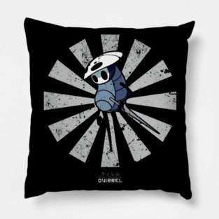 Quirrel Retro Japanese Hollow Knight Pillow