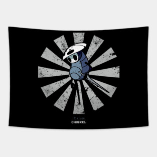 Quirrel Retro Japanese Hollow Knight Tapestry
