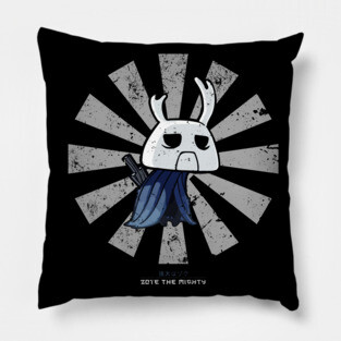 Zote The Mighty Retro Japanese Hollow Knight Pillow