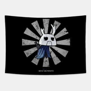 Zote The Mighty Retro Japanese Hollow Knight Tapestry