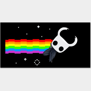 Hollow Knight Nyan Cat Posters and Art