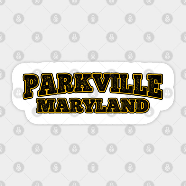 Parkville Maryland Text Design Sticker by Joaddo