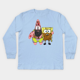 Spongebob and Patrick Kids Long Sleeve T-Shirt