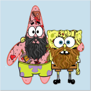 Spongebob and Patrick Posters and Art