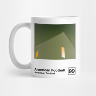 American Football / Minimalist Graphic Artwork Design Mug