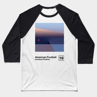 American Football 3 / Minimalist Graphic Poster Design Baseball T-Shirt