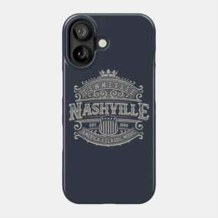 Nashville Tennessee Music City Phone Case