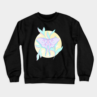 Dreamy Moth Crewneck Sweatshirt